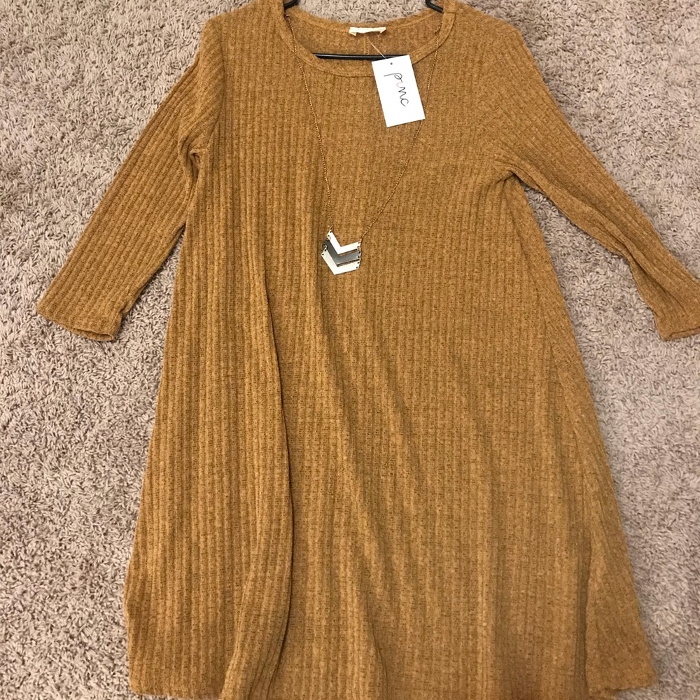 Mustard Dress